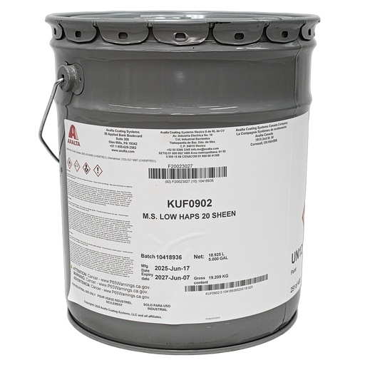 [KUF0902 PA5GA] M.S. Low HAPS Vanguard Conversion Varnish, Utah VOC Compliant - Satin