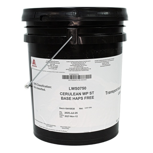 [LWS0750 PA4.531GA] Cerulean Waterborne Wiping Stain Base 