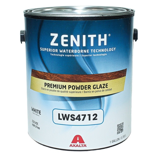 [LWS4712 CN1GA] Zenith Waterborne Powder Glaze-White