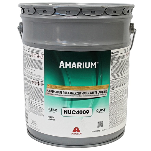 [NUC4009 PA5GA] Amarium Pre-Catalyzed Self Seal Water White Lacquer-Gloss