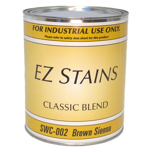 [SWC-002-1G] EZ Stains Brown Sienna 