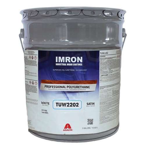 [TUW2202 PA5GA] Imron Industrial White Polyurethane Topcoat - Satin