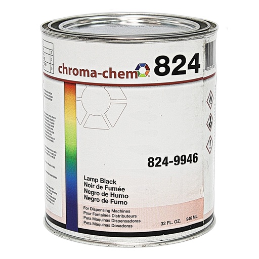 [824-9946 LB-1Qt] Lamp Black(1Qt)