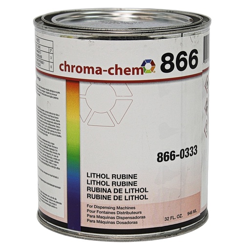 [866-0333 LR-1Qt] Lithol Rubine(1Qt)