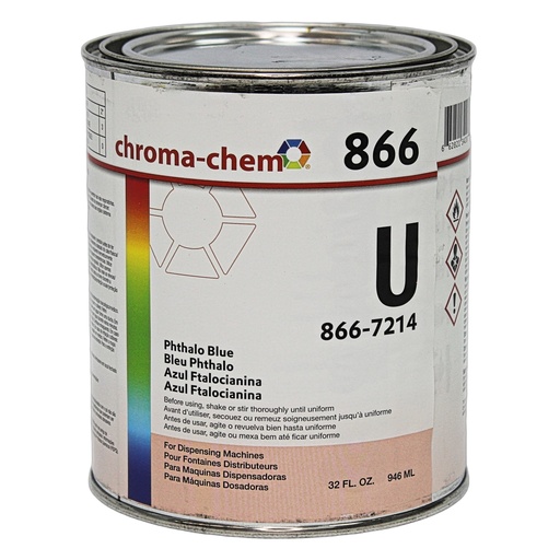 [866-7214 PB-1Qt] Phthalo Blue(1Qt)