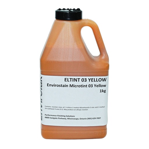 [ELTINT03YELLOW-1kg] EnviroStain MicroTint 03 Yellow