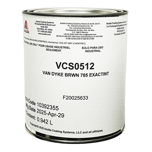 [VCS0512 CN1Qt] Van Dyke Brown 85222 Exactint 785(1Qt)