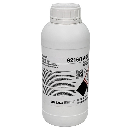 [9216 TA06 1L] Alcolor Black Water/Solvent Concentrate 