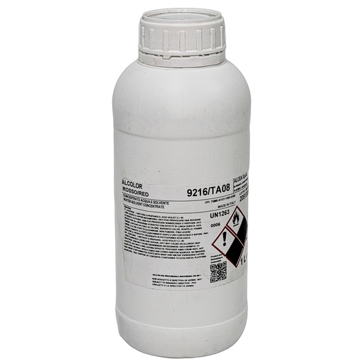 [9216 TA08 1L] Alcolor Red Water/Solvent Concentrate 